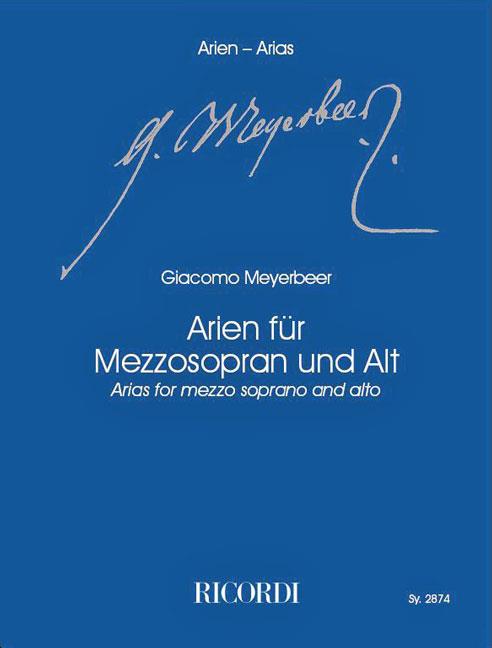 Arien - für Mezzosopran und Alt- - zpěv a klavír